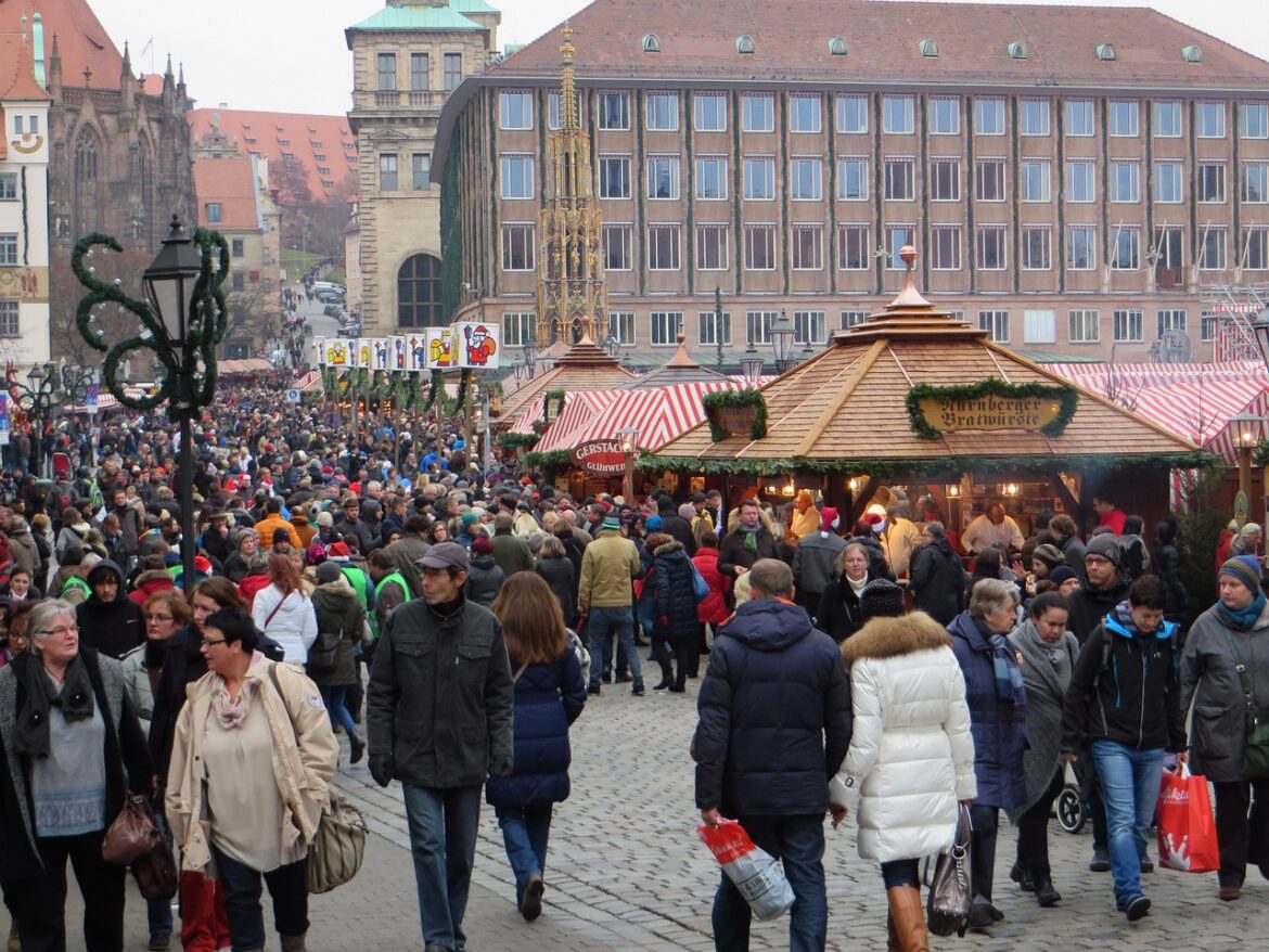 christmas market, nuremberg